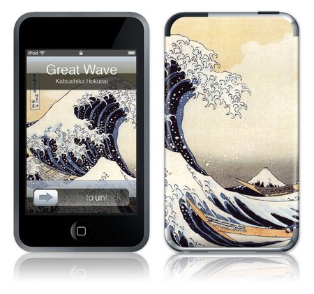 Gelaskins iPod Touch 1st Gen GelaSkin The Great Wave by