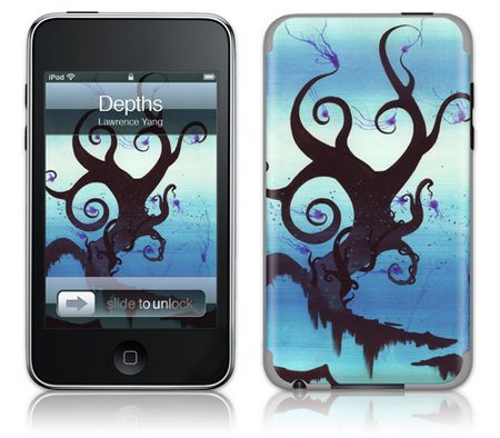 Gelaskins iPod Touch 2nd Gen GelaSkin Depths by Lawrence
