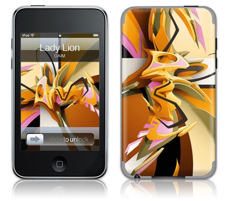 Gelaskins iPod Touch 2nd Gen GelaSkin Lady Lion by DAIM