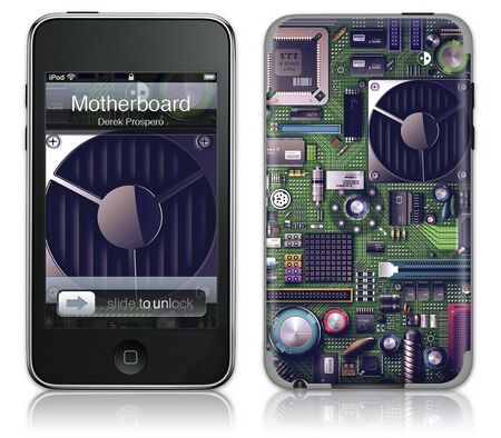 Gelaskins iPod Touch 2nd Gen GelaSkin Motherboard by Derek