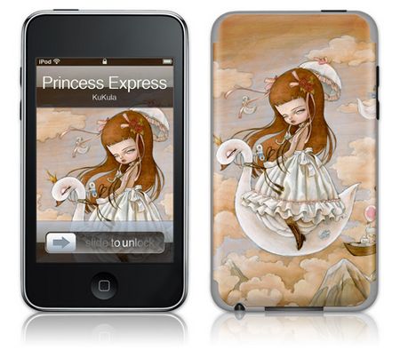 iPod Touch 2nd Gen GelaSkin Princess Express by
