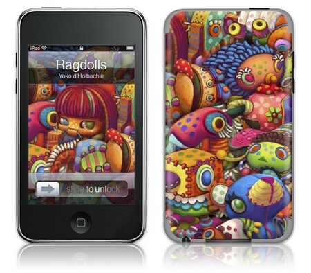Gelaskins iPod Touch 2nd Gen GelaSkin Ragdolls by Yoko
