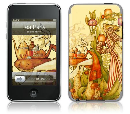 Gelaskins iPod Touch 2nd Gen GelaSkin Tea Party by Brandi