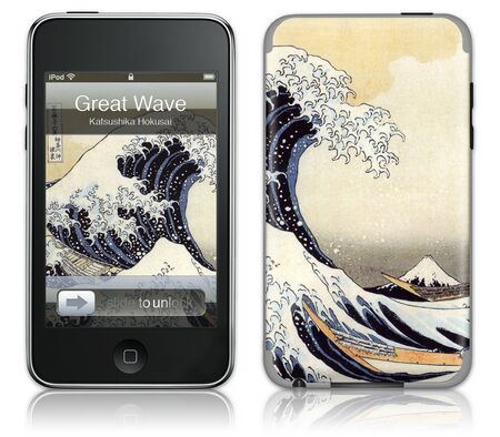 Gelaskins iPod Touch 2nd Gen GelaSkin The Great Wave by