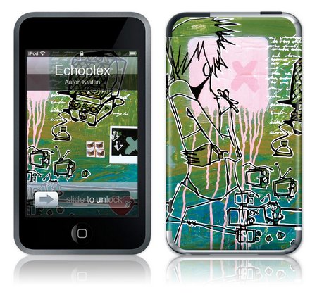 GelaSkins iPod Touch GelaSkin Echoplex by Aaron Kraten