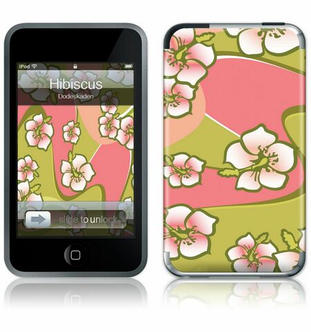 GelaSkins iPod Touch GelaSkin Hibiscus by Dodeskaden
