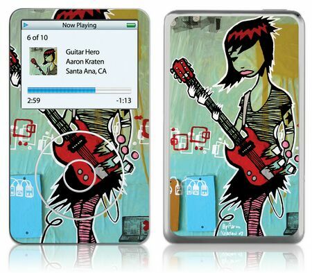 iPod Video GelaSkin Guitar Hero by Aaron Kraten