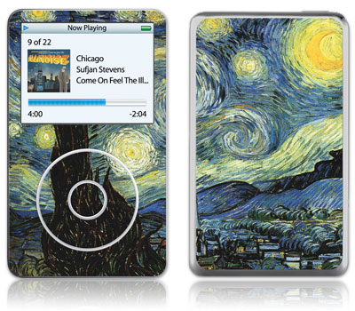 GelaSkins iPod Video GelaSkin Starry Night by Vincent van