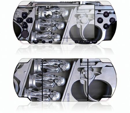 Sony PSP Slim / Lite GelaSkin Birth Machine by
