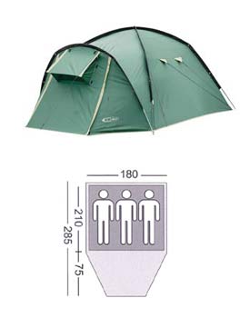 Gelert Colima 3 Tent
