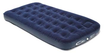 Full Single Flock Airbed with built in Inflator