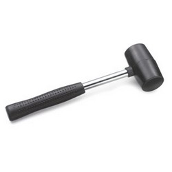 vRubber Mallet With Metal Handle