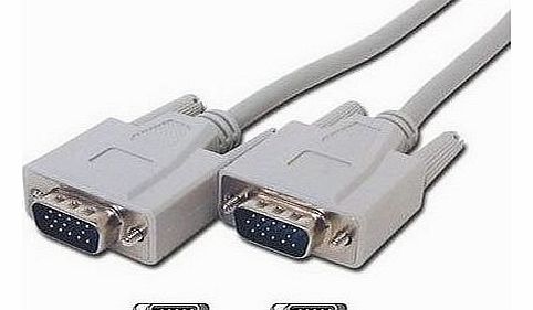 Gembird 2M SVGA Monitor Cable - MALE to MALE 15 Pin