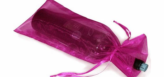 Generic 10 x Sheer Organza Wine Bottle Gift Bags for Present Weddings Party - Rose