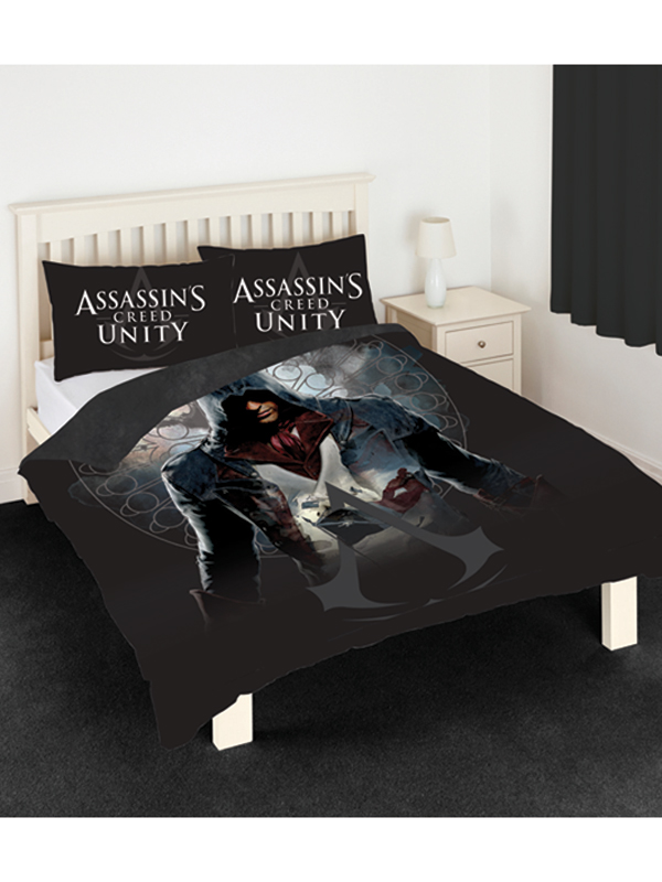 Generic Assassins Creed Unity Double Duvet Cover and