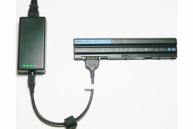 External (Standalone) Laptop Battery Charger for Dell Inspiron 15R-7520 Series - Charges your battery outside the laptop