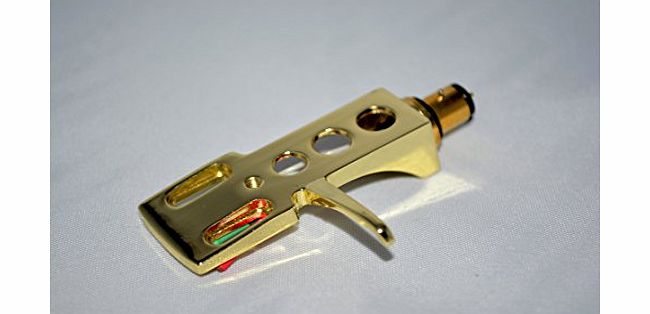 Generic Gold plated Headshell Cartridge mount with gold connectors for Numark TT1610, TT1529, TT1650, TT1510, LIMIT DJ 2500B, TT1550, TT500, TT200, TT1700 Turntable Tonearms