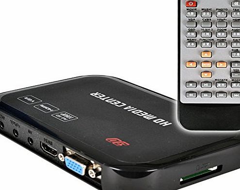 ieGeek HD 1080P HDMI TV Media Player Center Play any file from USB HDDsFlashdrivesMemory Cards