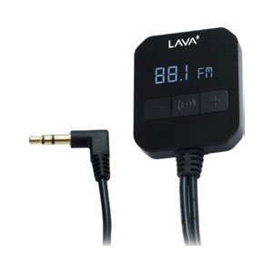 Generic Lava 3.5mm FM Transmitter for All Music Players