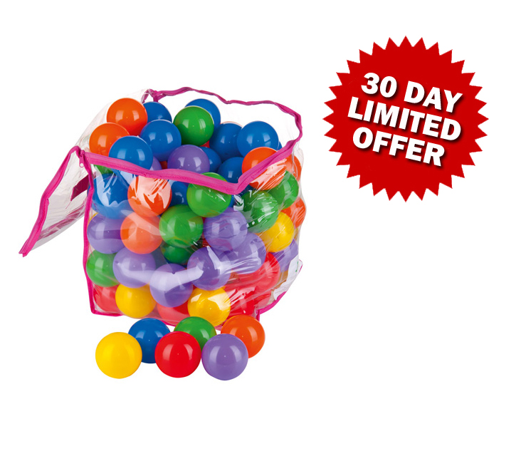 Leomark Plastic Balls - 100 pieces