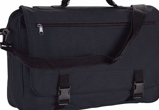 Generic Messenger Bag for School, College amp; Work - Black