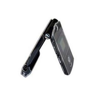Motorola RAZR V3i Crystal Hard Case with Belt Clip