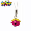 Generic Mr Men Mobile Phone Charm - Little Miss Chatterbox