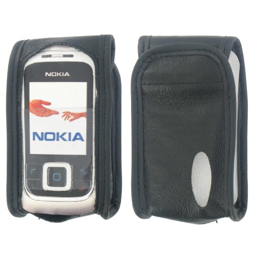 Generic Nokia 6111 Black Leather Case