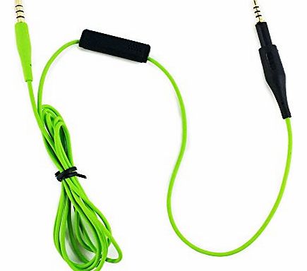 Generic Replacement Cable With Control Talk Mic Remote For AKG K450 K451 Q460 Q450 Q480 Headphones