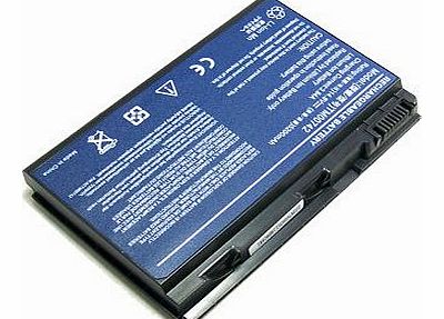 Replacement Laptop Battery for Acer TravelMate 5220 5520 5310 5320 5710 5720 6552 6592 7320 7520 7720 - 14.8V 5200mAh 8 Cells
