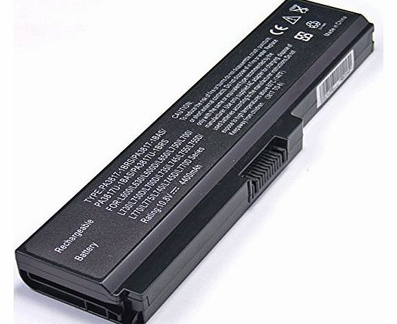 Generic Replacement Laptop Battery PA3817U-1BRS for TOSHIBA Satellite Pro C650 L630 L640 L670;TOSHIBA NB510
