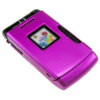 Generic Samsung Z510 Clip-on Housing - Metallic Pink