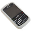 Silicone Case for BlackBerry 8900 Curve - White