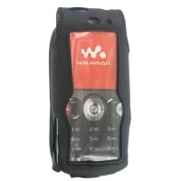 Generic Sony Ericsson W810i Black Leather Case