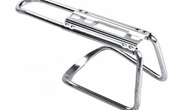 Generic Sports Bike Bicycle Water Bottle Rack Cage Holder Aluminum Alloy Silver