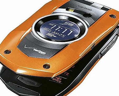 Generic Verizon Casio GzOne Boulder No Contract Water Resistant Rugged Phone Orange