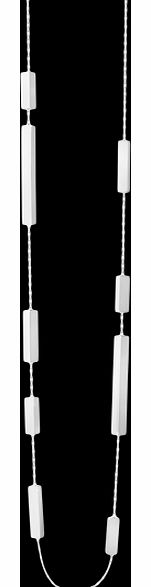 Silver Aria Bar Sautoir Necklace