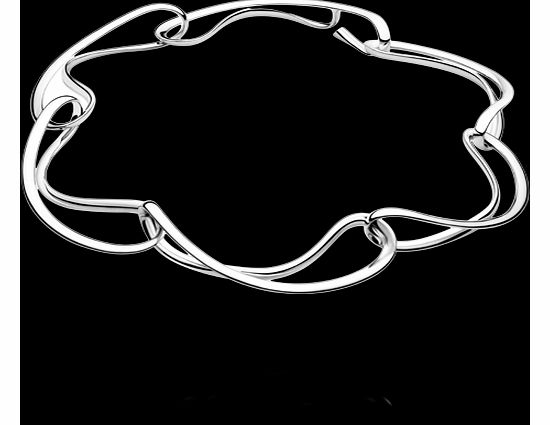 Georg Jensen Silver Infinity Necklace 3532994