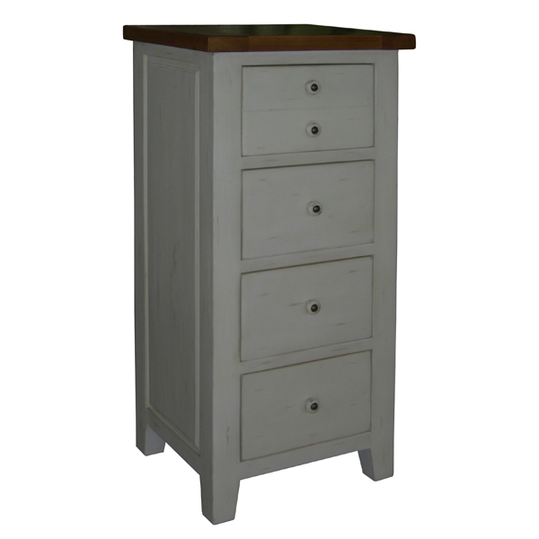 georgia Painted 4 Drawer Tall Chest