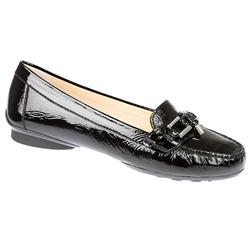 Female Cindy Leather Upper Leather Lining Casual Shoes in Black Patent