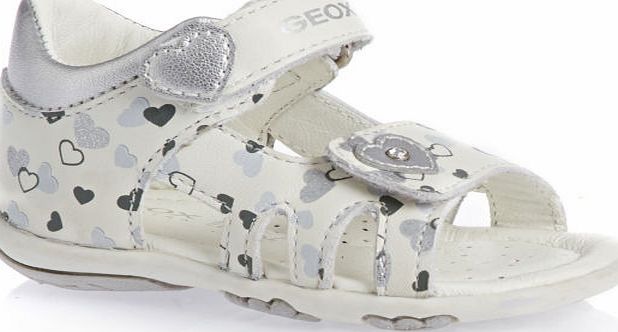 Geox Girls Geox Junior Sandals - White