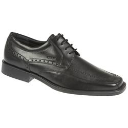 Geox Male Provider Leather Upper Textile/Leather Lining in Black