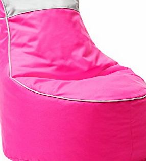 Gepetto Mini Soft Foam Beanbag Chair pink, Cosy Chair for Children and Toddlers, Removable Cover