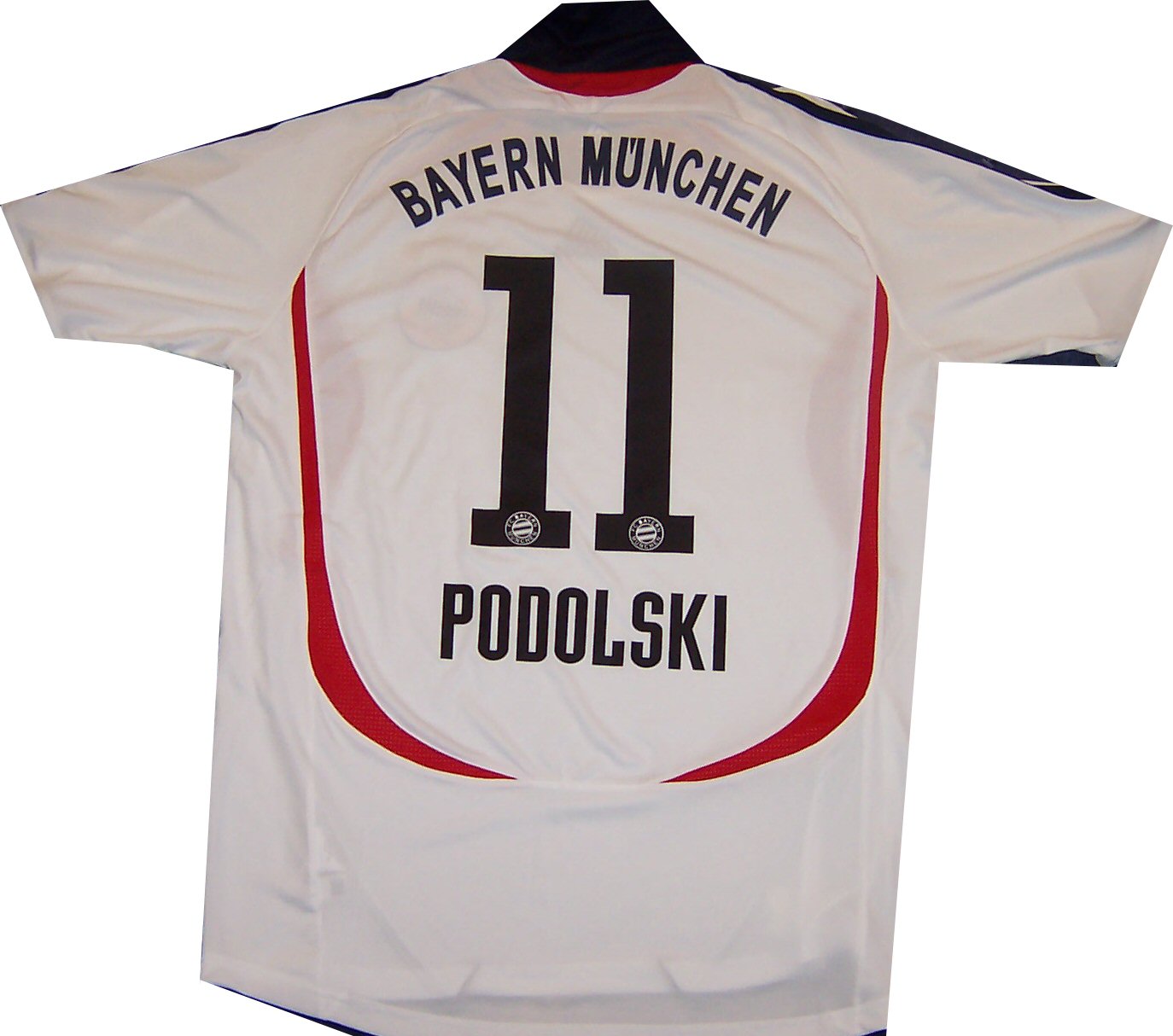 German teams Adidas 07-08 Bayern Munich away (Podolski 11)
