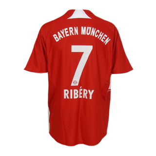 German teams Adidas 07-08 Bayern Munich home (Ribery 7)