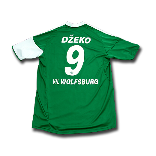 German teams Adidas 09-10 Wolfsburg away (Dzeko 9)