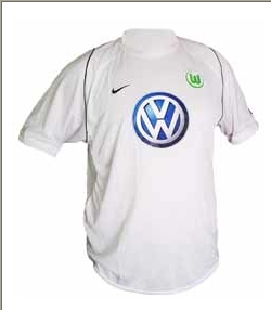 German teams Nike 07-08 Wolfsburg away