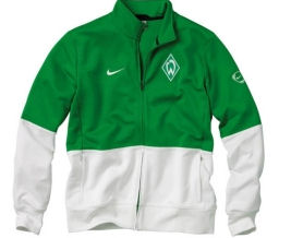 Nike 09-10 Werder Bremen Lineup Jacket (Green/White)