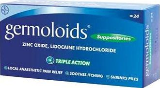 Germoloids, 2041[^]10006916 Suppositories - 24 suppositories