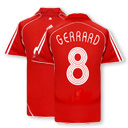 Gerrard Adidas 06-07 Liverpool home (Gerrard 8) CL